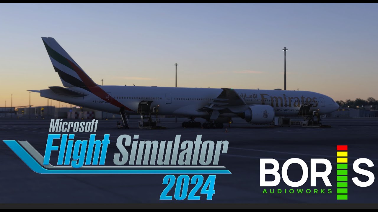 Realistic Boeing 777 Takeoff from Dubai | PMDG 777 with BORIS Sound Pack | 4K