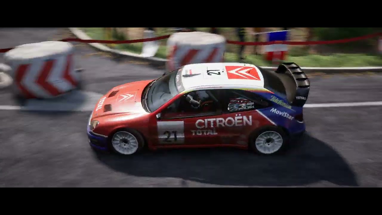ACR  - Citroen Xsara WRC - Alsace France - Foret de Saverne tv cam