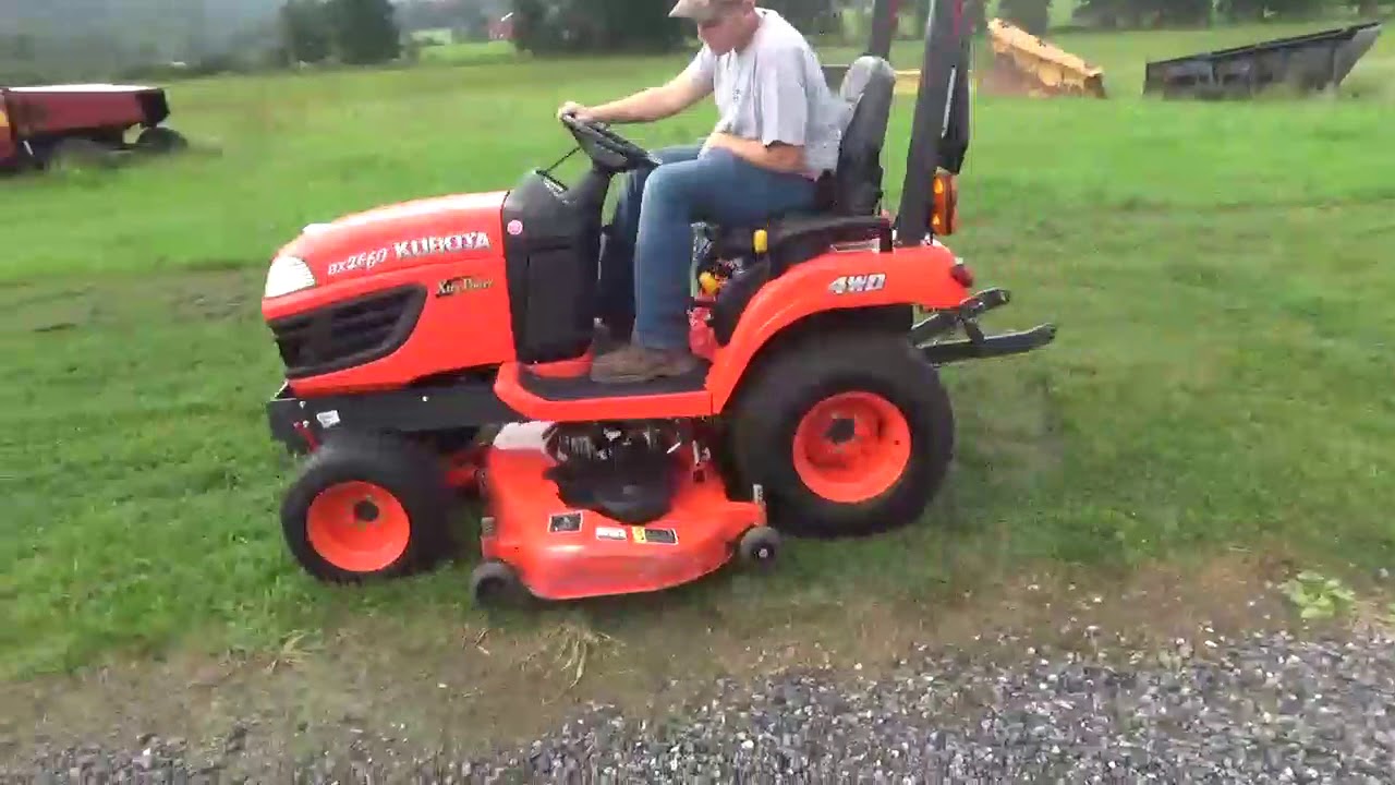 2012 Kubota BX2660 Sub Compact Tractor With 60