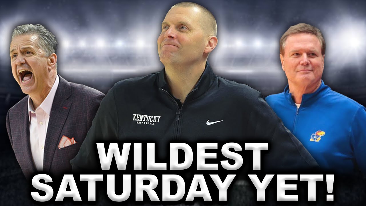 College Hoops Saturday DEEP DIVE: Kentucky STUNS Arkansas | Calipari's bad day | Kansas tops BYU