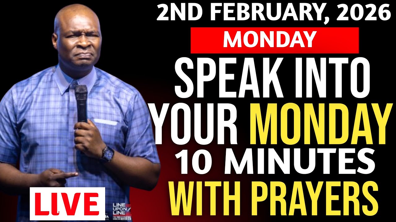 Monday 2nd February,2026]Speak Into Early Morning Prayer | Spiritual Prayer - Apostle Joshua Selman