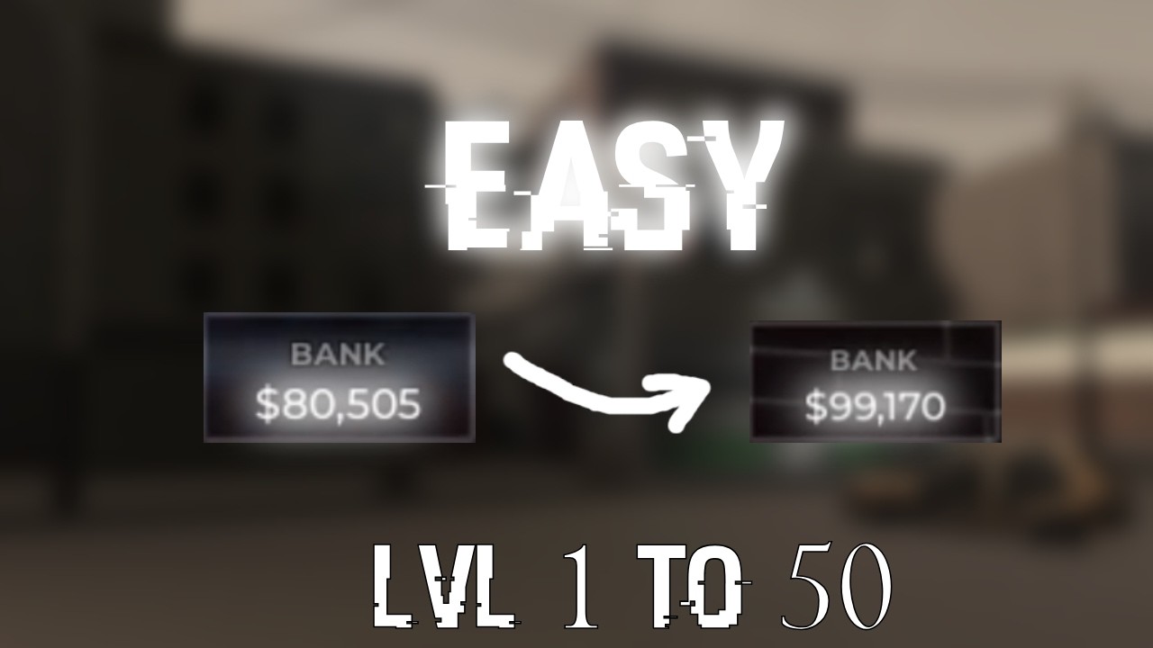 The EASIEST money I ever made.. | Criminality Lvl 1 to 50 series