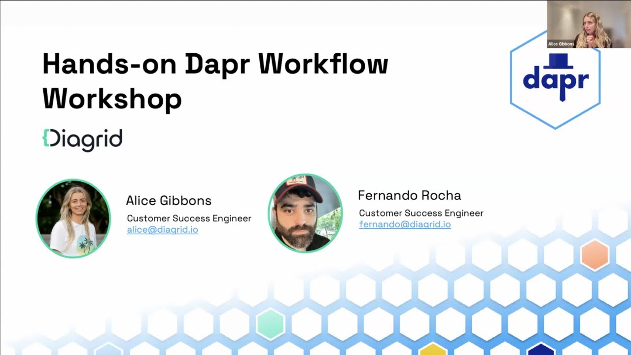 Hands-on Dapr Workflow Workshop