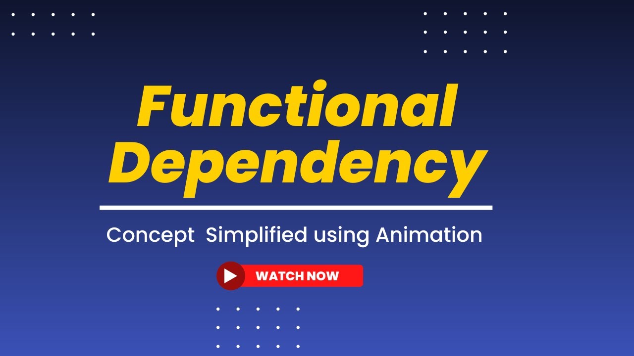 Functional Dependency in DBMS