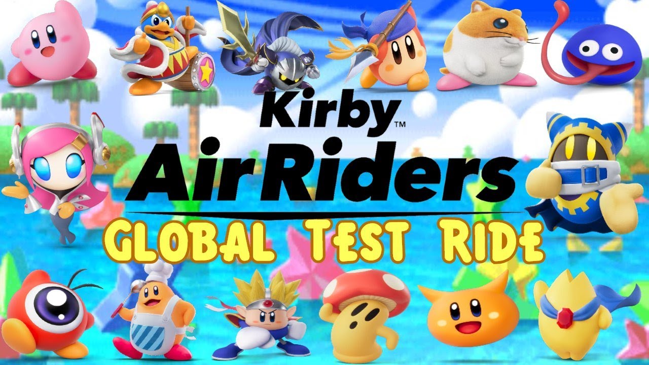 Kirby Air Riders - Global Test Ride [PART 1] | November 8th, 2025