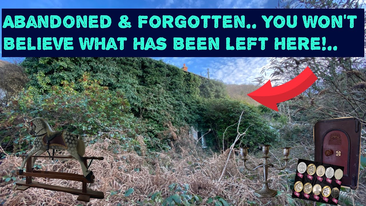 I Found An Abandoned House Completely Full, You Won’t Believe What Has Been Left Here!..