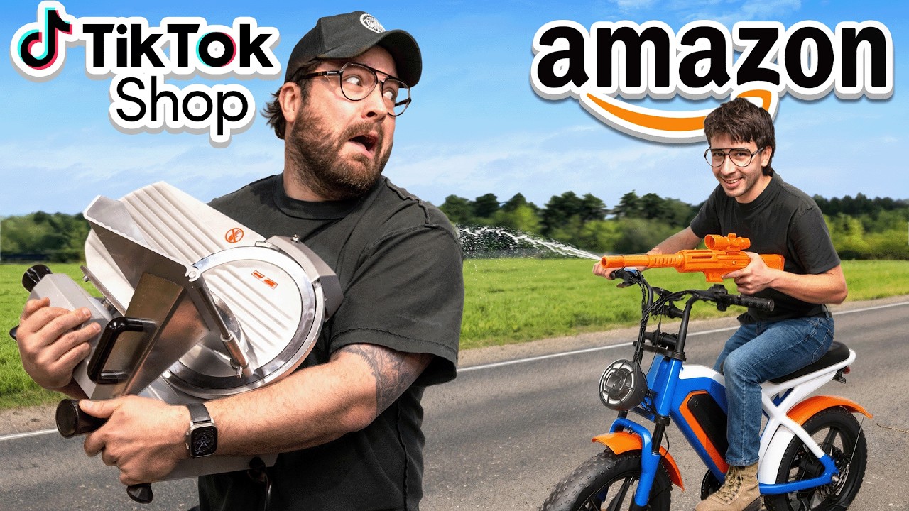 Amazon vs TikTok Shop $2,500 Shopping Challenge