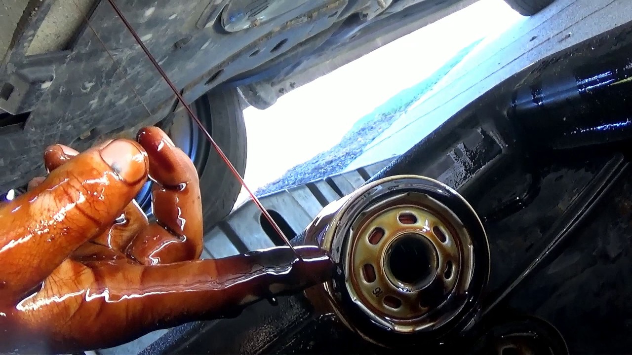Changing engine oil in a 2011 Ford Fusion