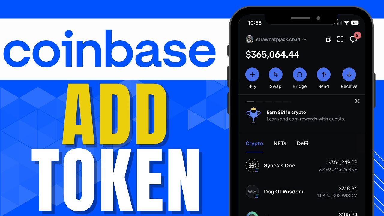 How To Add Custom Token on Coinbase Wallet (Easy Way)