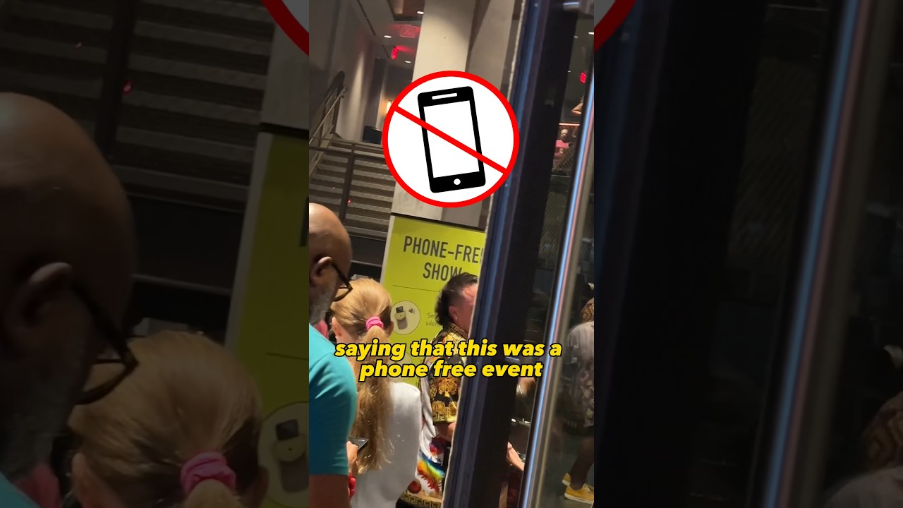 The phoneless concert… #storytime #shorts