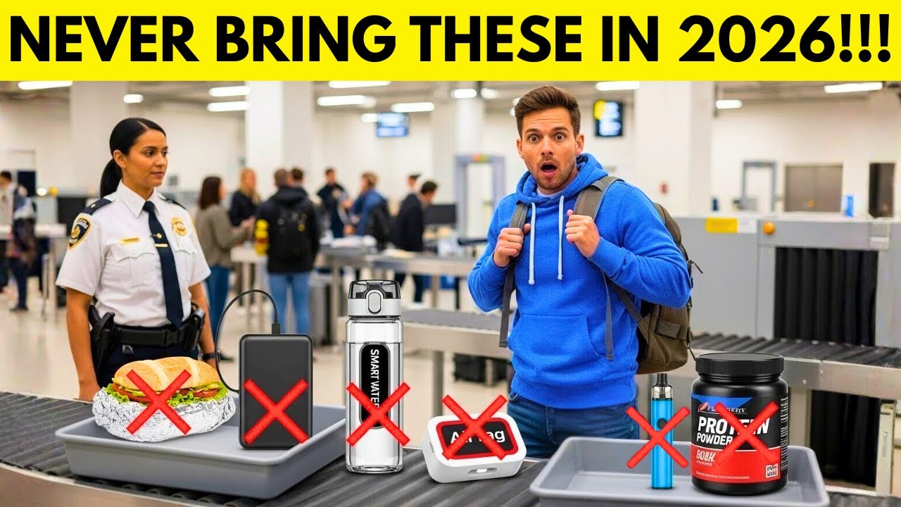 11 NEW Things BANNED on FLIGHTS This Year (2026) - FLY SMARTER