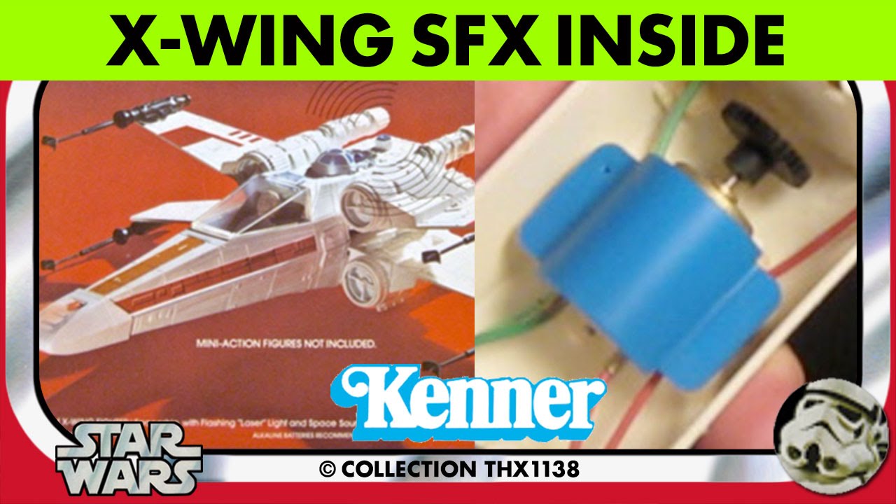 Star Wars Vintage Kenner X-WING SOUND EFFECTS INSIDE Instructions JCP Catalog | Collection THX1138