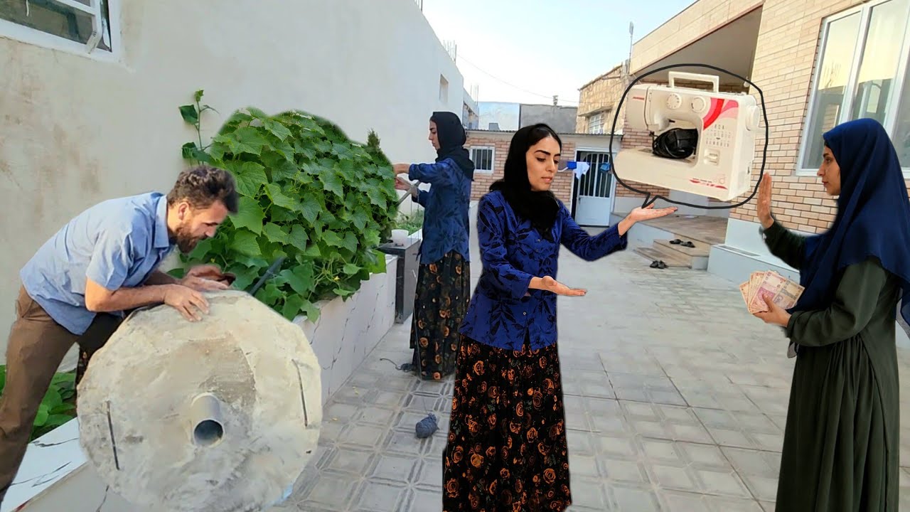Fatima lost her wheel! But she didn't give up on buying a new one 