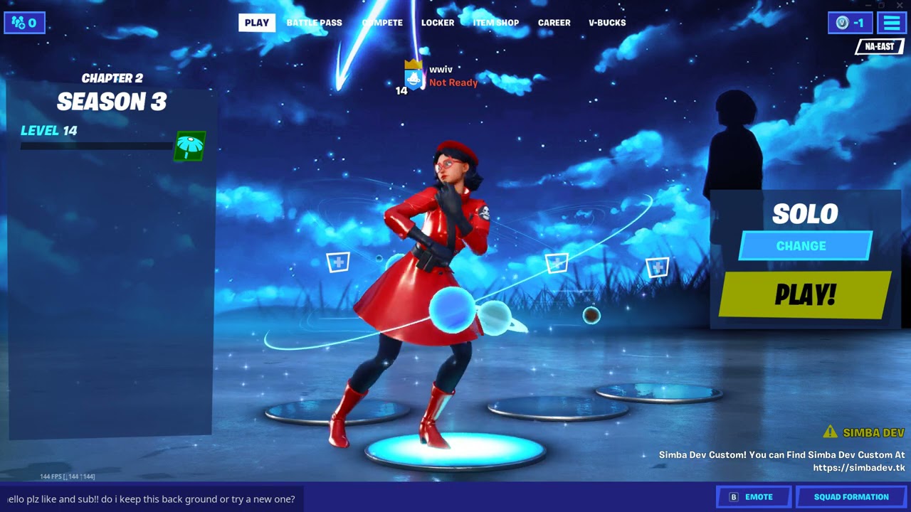RUE dancing in lobby for Tiktoks! ( BEST CUSTOM BACKGROUND )