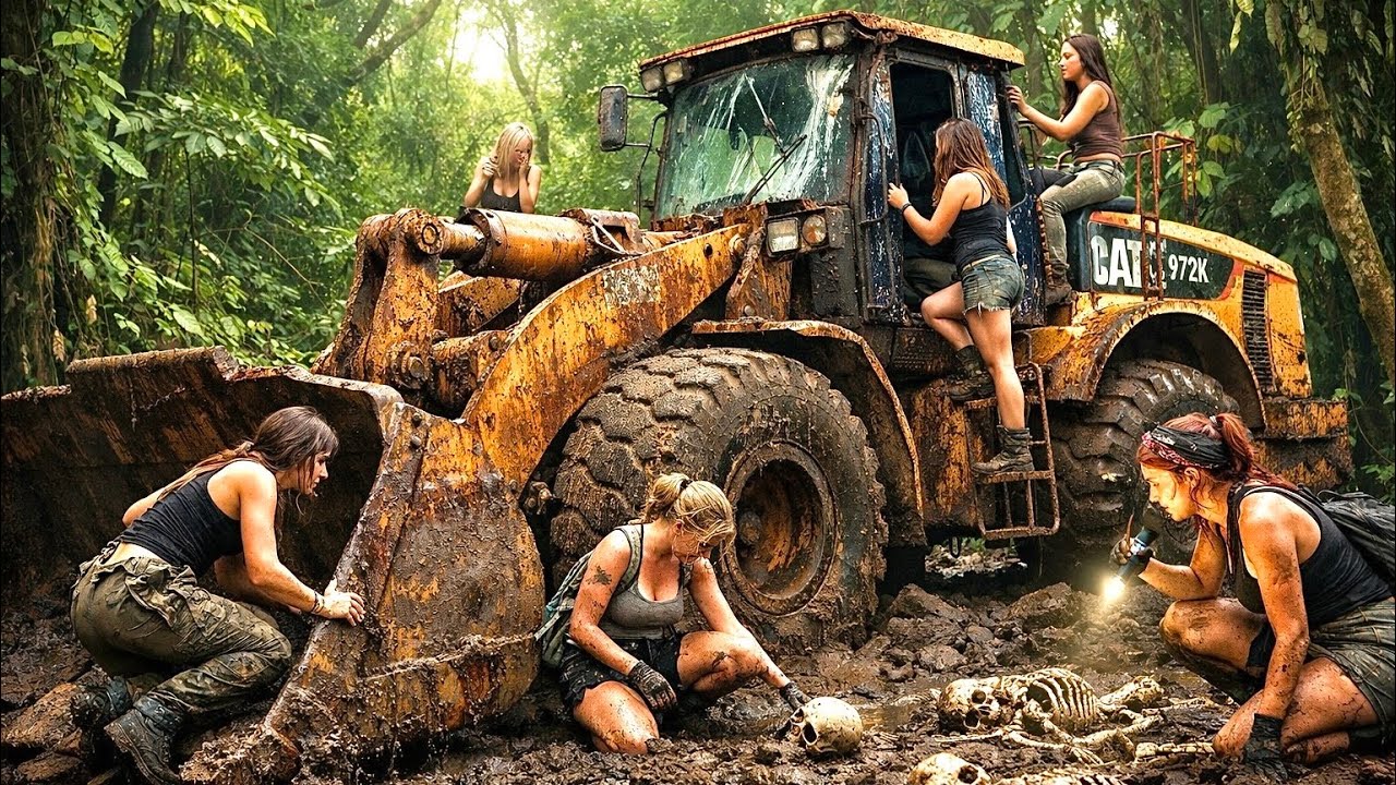 I Found an Abandoned Cat 972K Wheel Loader | Full ASMR Restoration by USA Girl Mechanic!