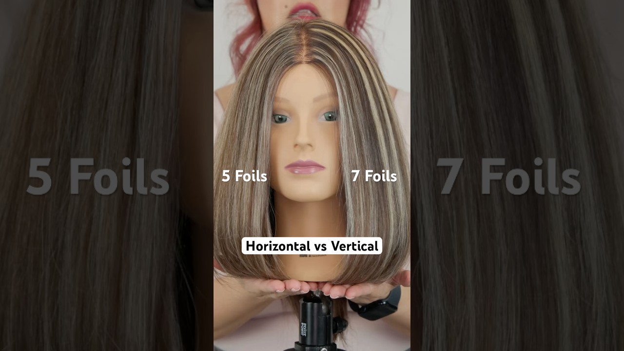 Which foil highlight placement is best? Horizontal VS ￼ Vertical #foilhighlights