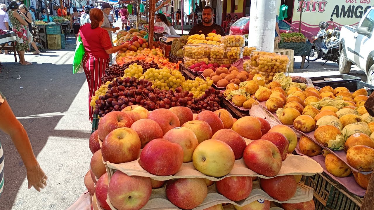 Feira livre do conjunto igapó zona norte de Natal RN 