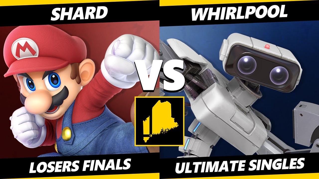 BWW v8.1.1 LOSERS FINALS - Shard (Mario) Vs. Whirlpool (ROB) Smash Ultimate - SSBU
