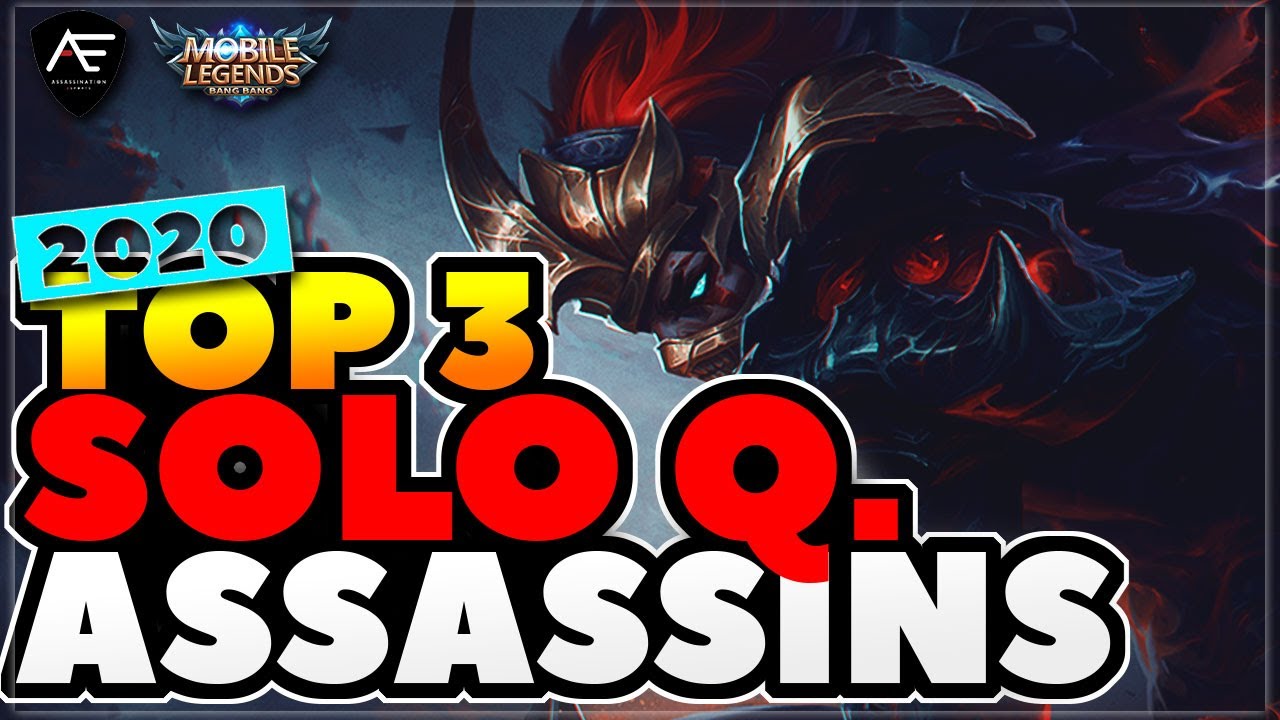 NEW META TOP 3 BEST ASSASSINS to SOLO RANK | Mobile Legends