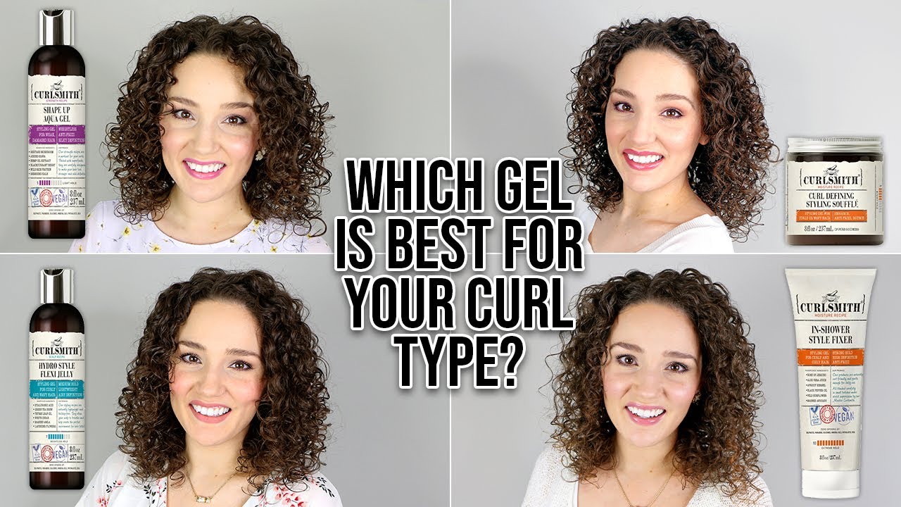 How to Choose the Right Gel for your Curl Type | Curlsmith Gels Compared
