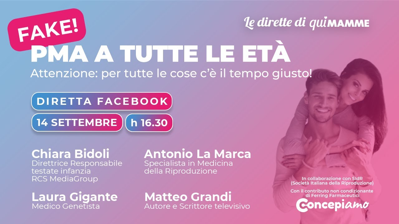 PMA a tutte le età: FAKE!