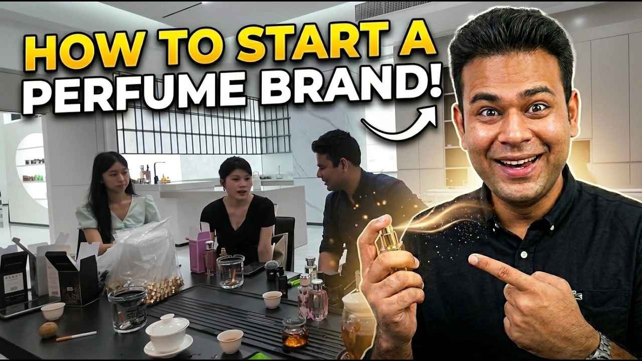 China Perfume Factory Tour  | Start Your Own Perfume Business | Import Export Urdu/Hindi. Vlog #01