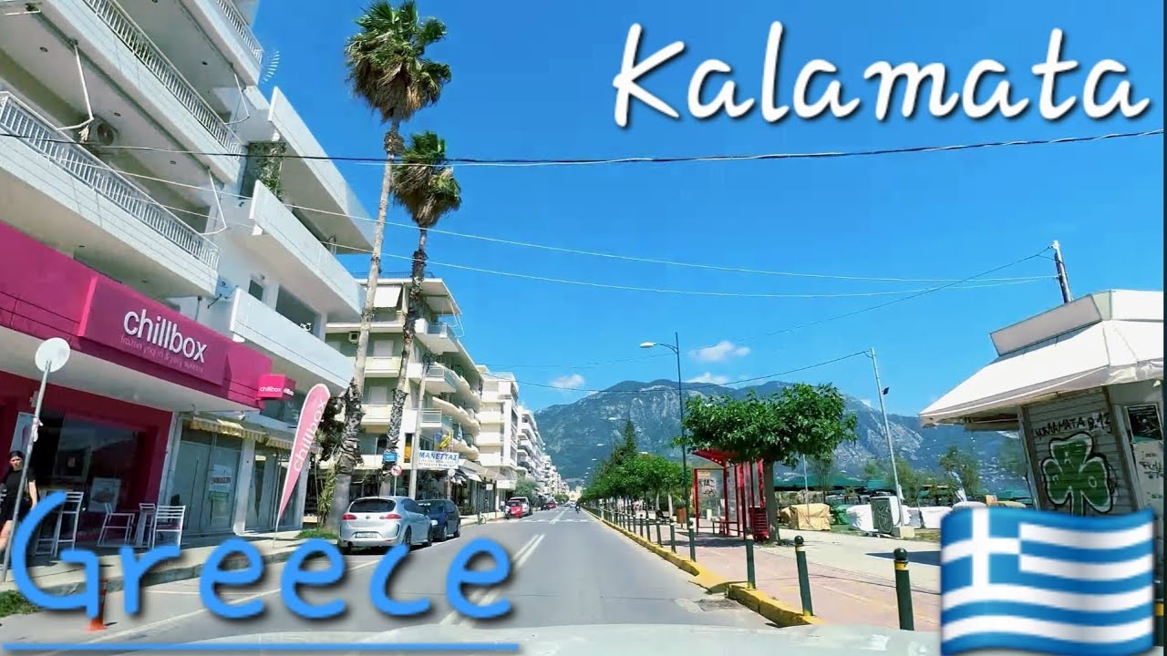 Driving in Kalamata Greece