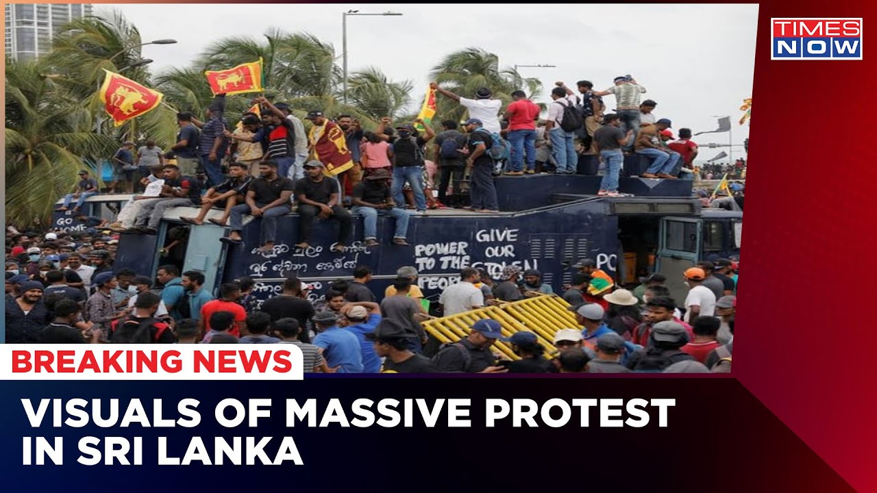 Sri Lanka Crisis: Massive Protest Rages Right After President Gotabaya Rajapaksa Flees To Maldives