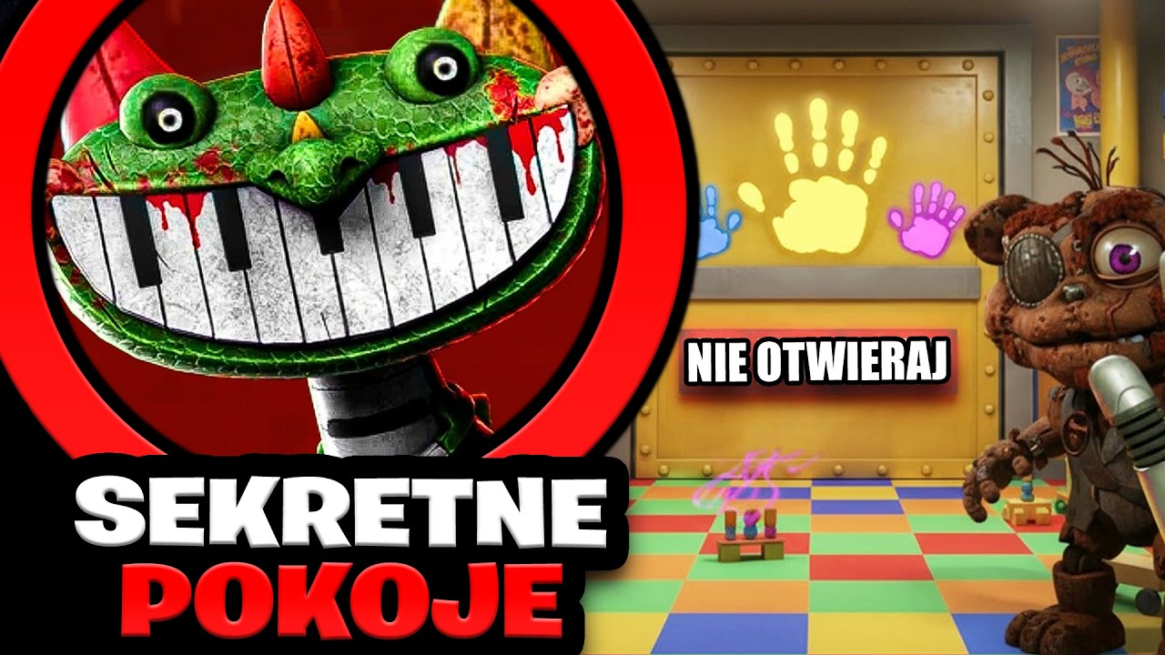 20 SEKRETÓW z 5 ROZDZIAŁU POPPY PLAYTIME, które PRZEGAPIŁEŚ! *fabuła i ciekawostki*