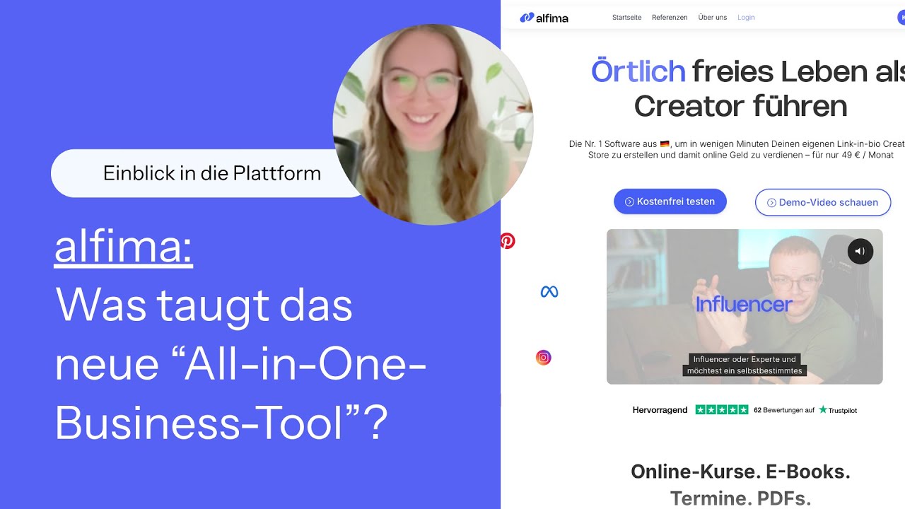 alfima Einblick: Was taugt das neue All-in-One-Business-Tool? (alfima Tutorial Deutsch)