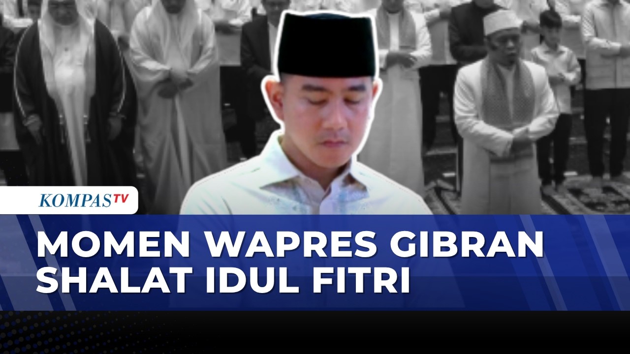 Momen Wapres Gibran-Ketua MPR RI Shalat Idul Fitri di Masjid Istiqlal Jakarta | SAPA PAGI