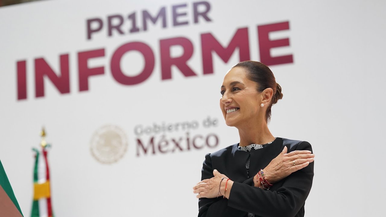 Primer Informe de Gobierno. Palacio Nacional