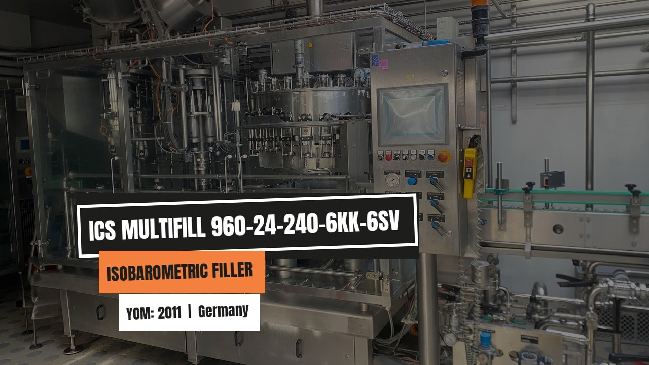 ICS multiFILL 960-24-240-6KK-6SV, Isobarometric Filler (2011)