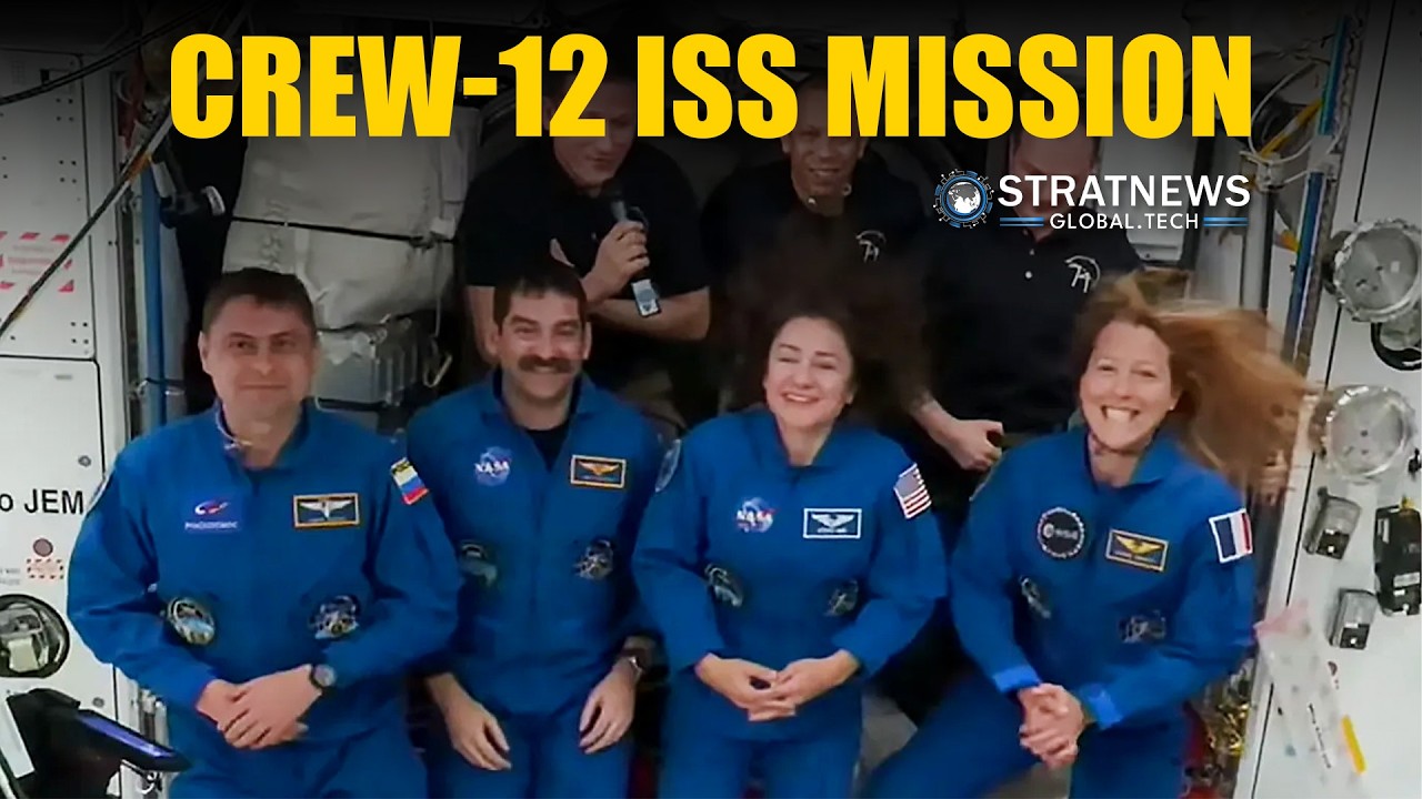 Космический корабль Crew-12 пристыковался к МКС для участия в 74-й экспедиции.
