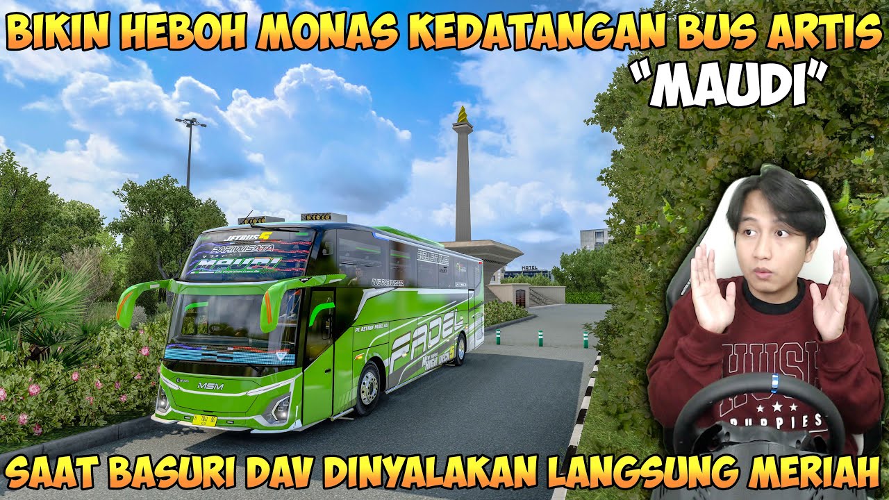 BANYAK YANG KAGET MONAS KEDATANGAN MAUDI!! BIKIN HEBOH MANIA SAAT BASURI DAV DINYALAKAN