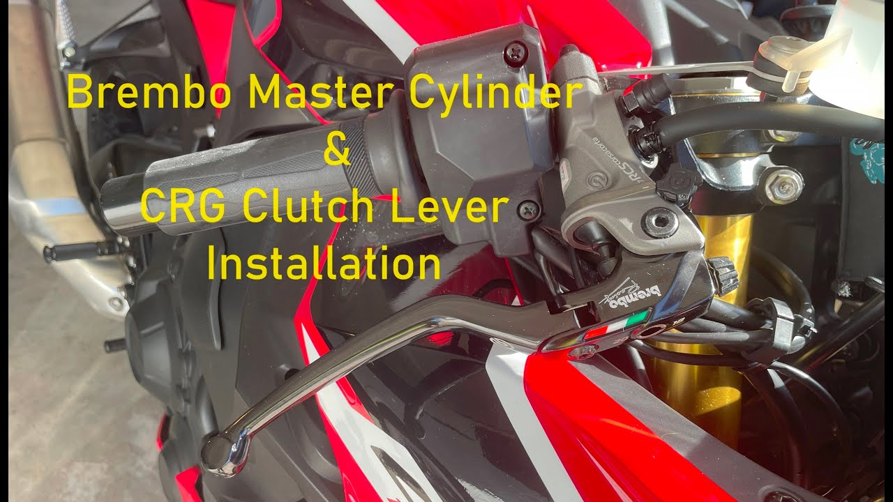 Brembo 17 RCS Corsa Corta Master Cylinder Installation