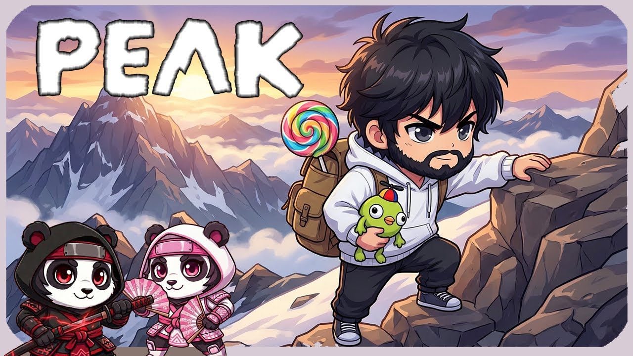 3 idiots Climb to the Top!... Maybe? | PEAK/Golf With Friends