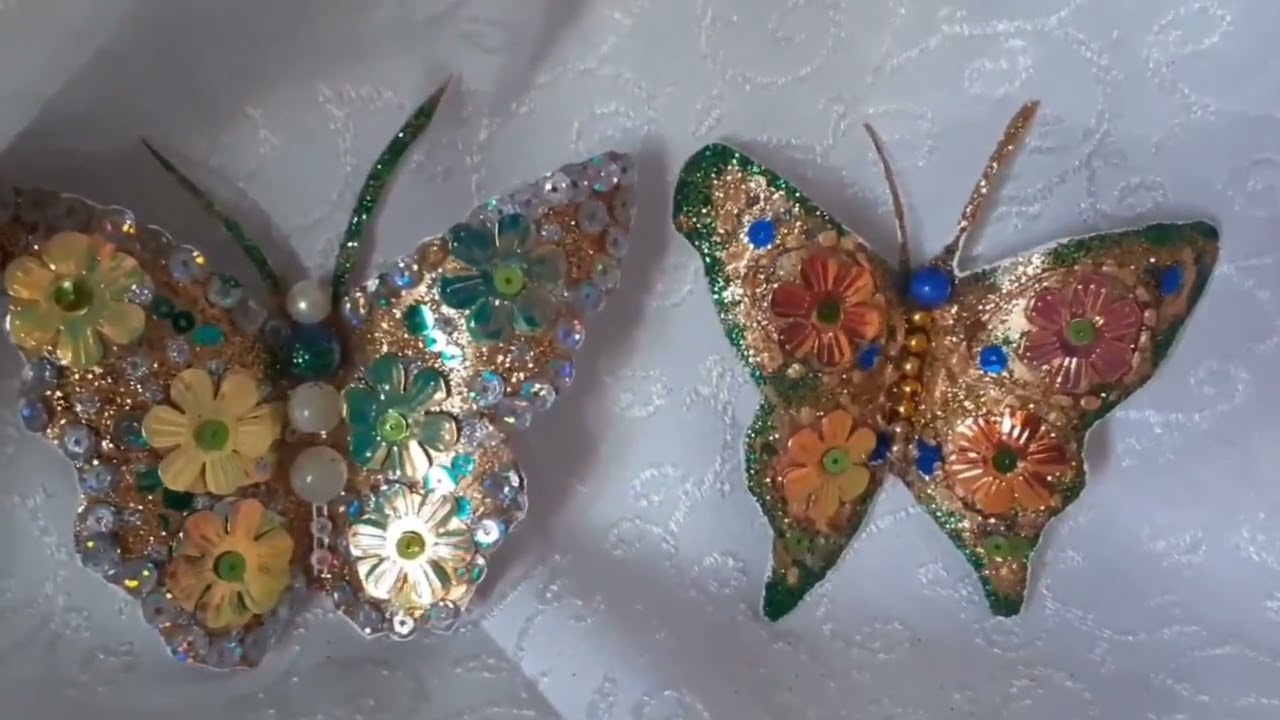 Plastic butterflies-3