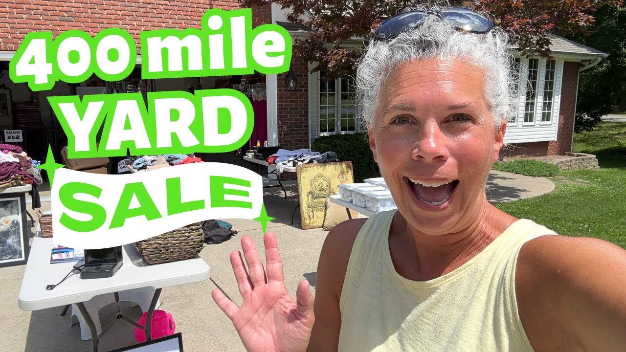 Selling My Stuff in a 400 Mile Yard Sale