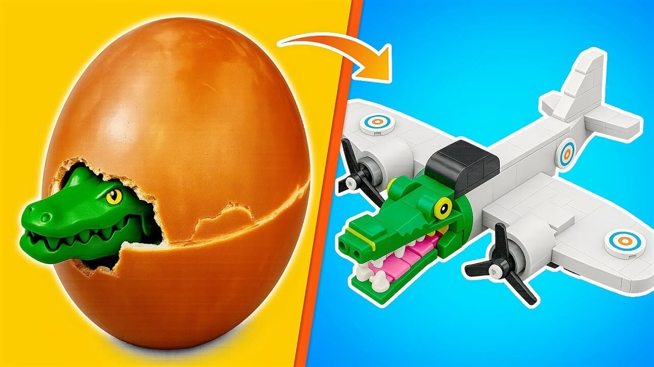 Jag återskapade Italian Brainrot-karaktärer i LEGO, men de är GRAVIDA!?!
