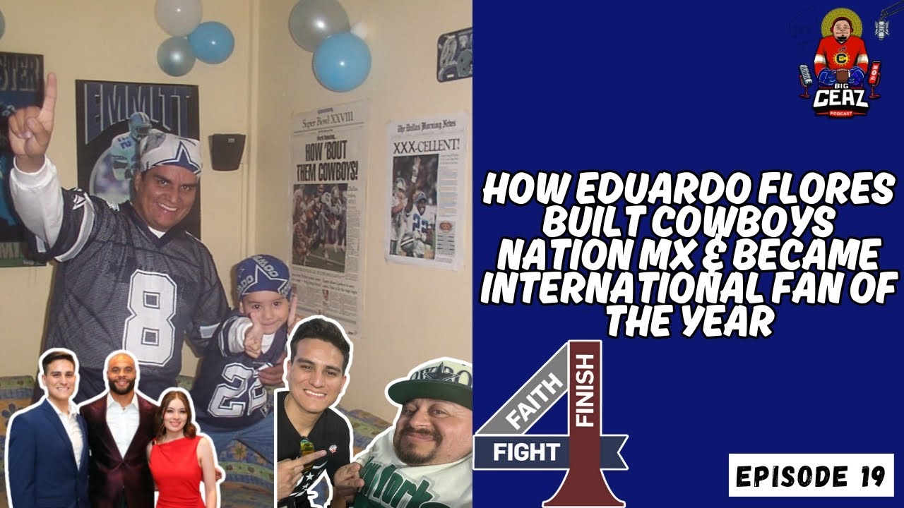 How Eduardo Flores Became 1st Ever Dallas Cowboys and Ultimate NFL International Fan of the Year!