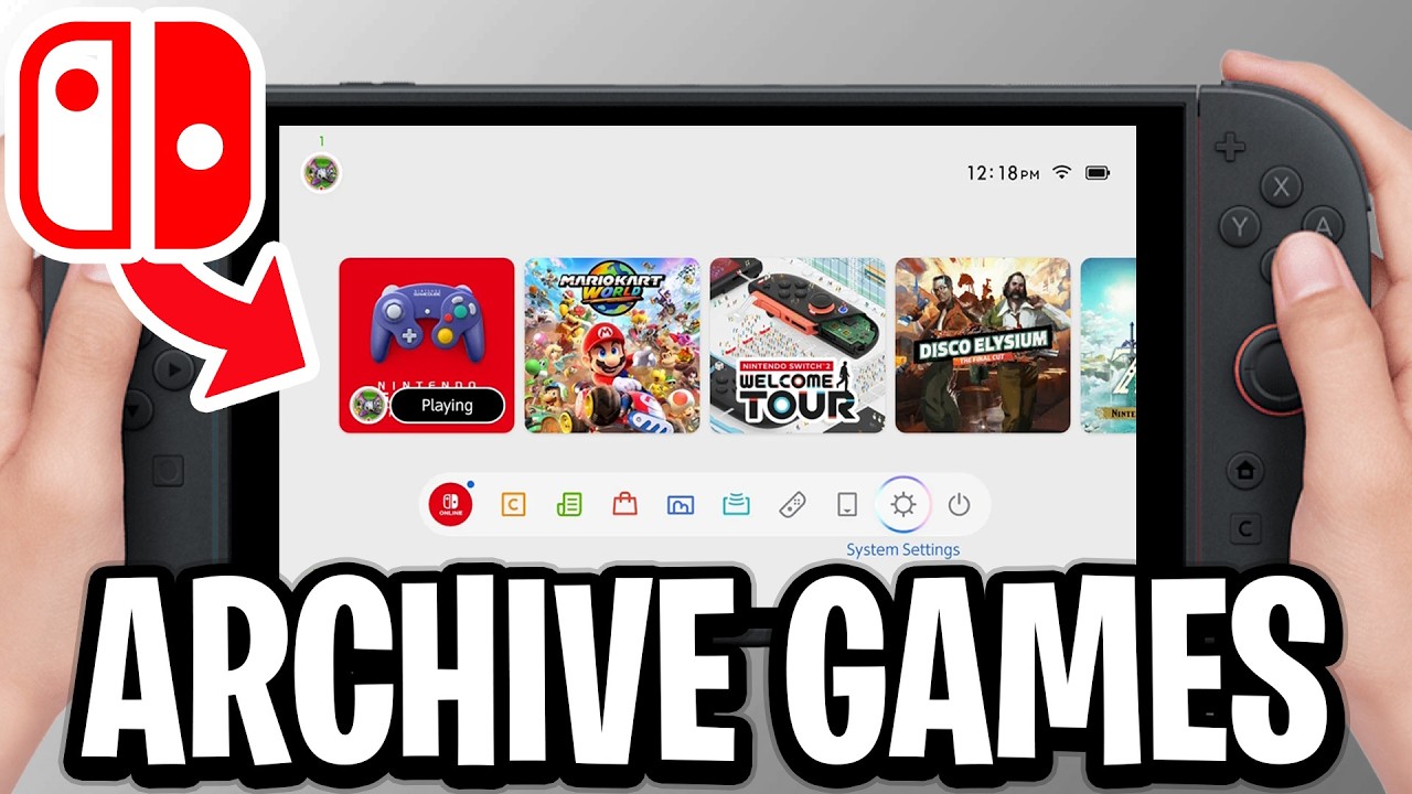 How To Archive Nintendo Switch Games - Full Guide