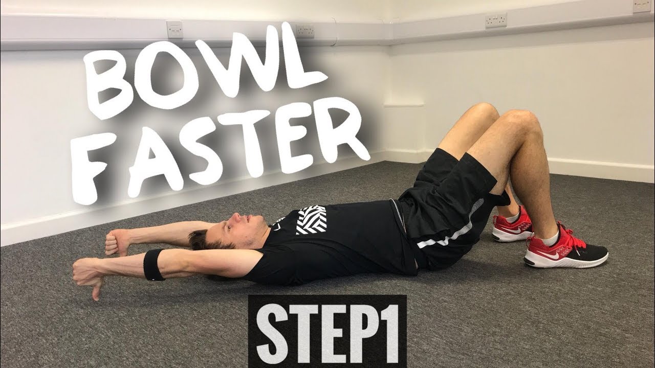Cricket Fitness: How to Bowl Faster Step One