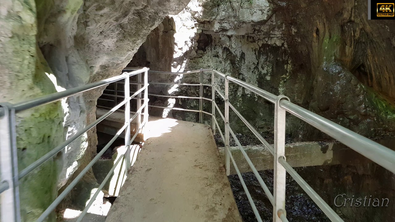 Canyon Rio Sass - Lago Smeraldo (TRENTO-FONDO  Val di Non) 4 K
