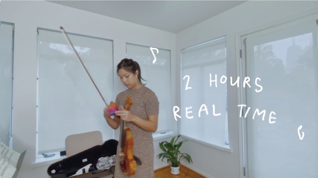 REAL TIME practice with me // 2 hour practice session!