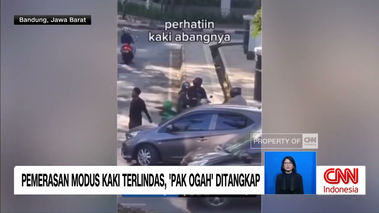 Pemerasan Modus Kaki Terlindas, 'Pak Ogah' Ditangkap