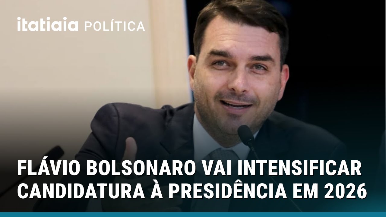 COM APOIO DE JAIR, FLÁVIO BOLSONARO VAI INTENSIFICAR VIAGENS PELO PAÍS VISANDO PRESIDÊNCIA EM 2026