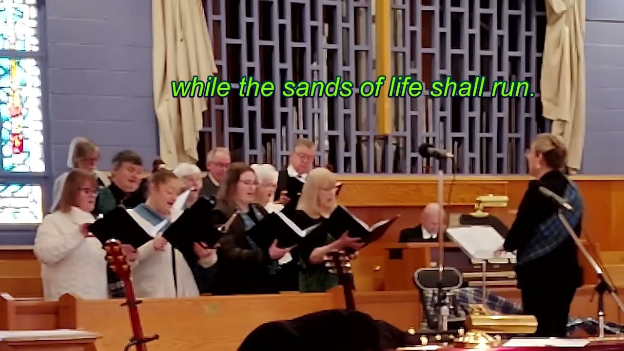 A Red, Red Rose--Music by Greg Gilpin, Words by Robert Burns performed live at Pictou United Church.