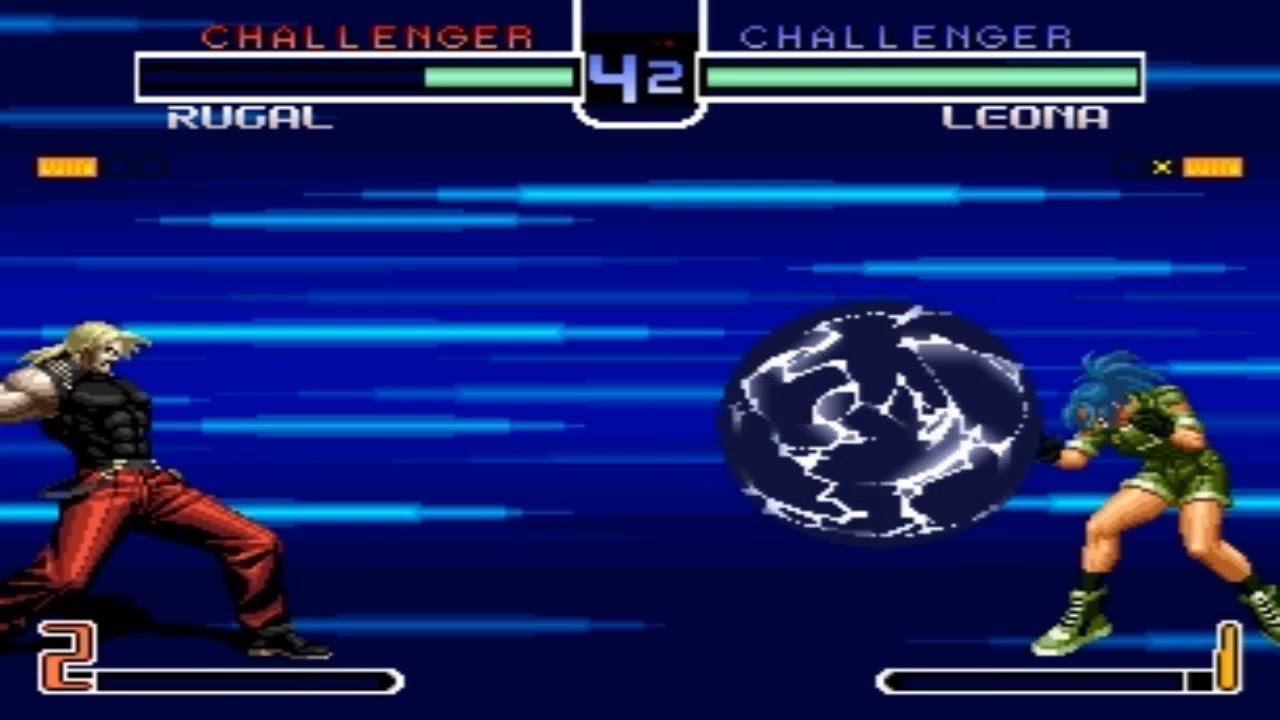 [TAS] Rugal VS Leona (KoF 2002 MP2)