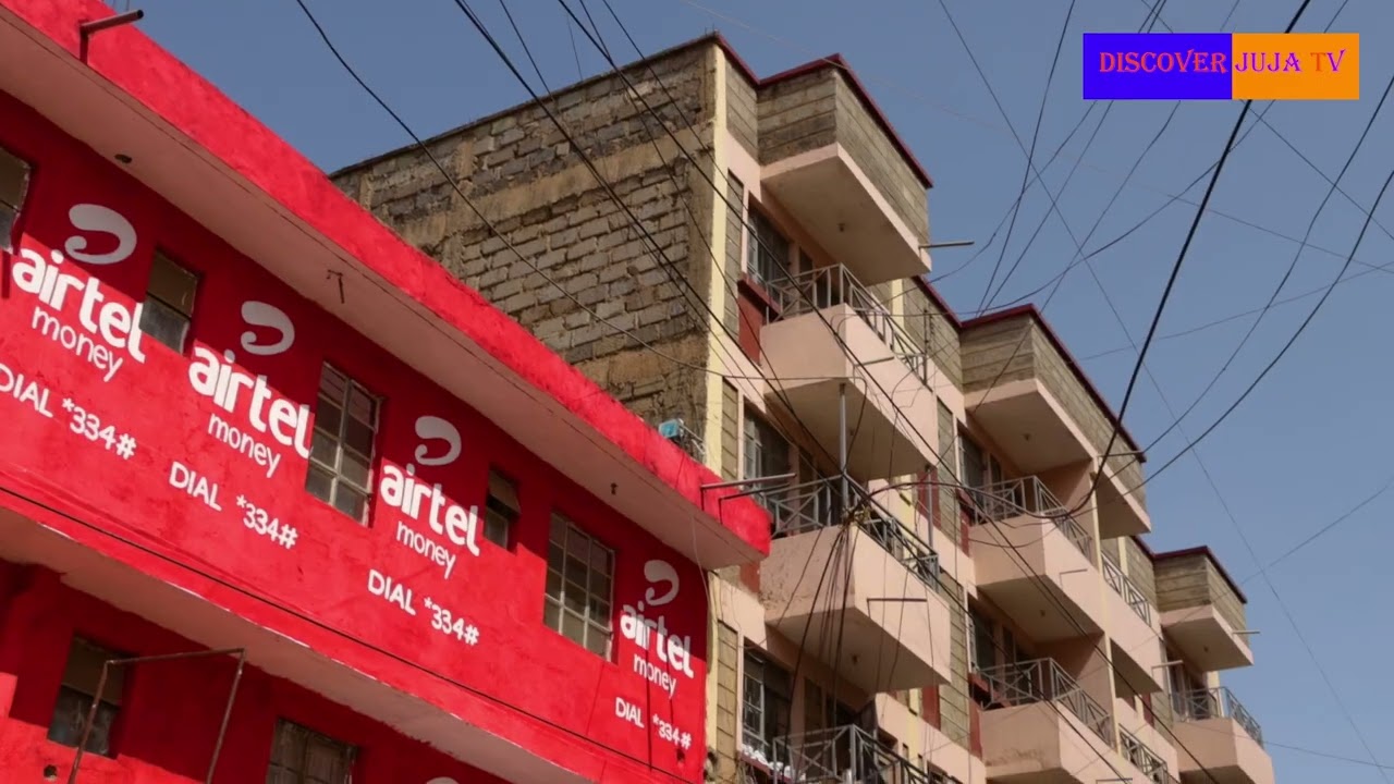 Hanging KPLC Cables at Juja Containers